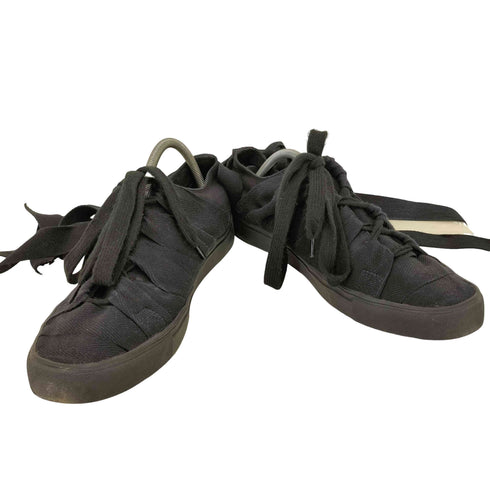 ヨウジヤマモトプールオム Yohji Yamamoto POUR HOMME 17SS バンテージ キャンバス ローカット スニーカー BANDAGE SNEAKER ARCHIVE メンズ JPN:5