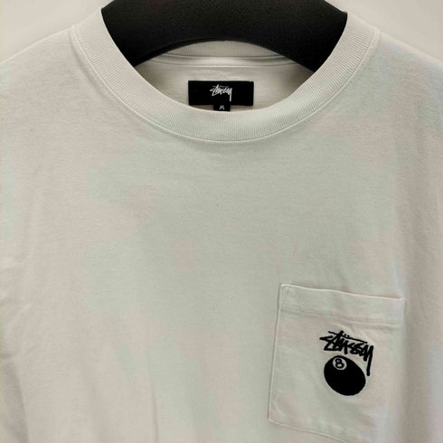 ステューシー Stussy 21SS 8 Ball Pocket crew Tシャツ メンズ import:M