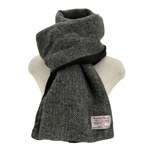 ハリスツイード Harris Tweed ウール ツイード リバーシブル マフラー メンズ