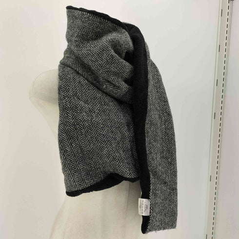 ハリスツイード Harris Tweed ウール ツイード リバーシブル マフラー メンズ