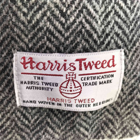ハリスツイード Harris Tweed ウール ツイード リバーシブル マフラー メンズ