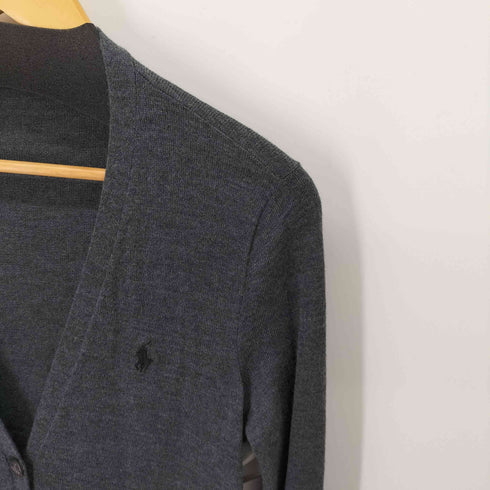 ラルフローレンスポーツ RALPH LAUREN SPORT ポニー刺繍 メリノウール カーディガン レディース JPN:L