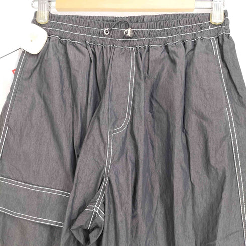 Studio 1till8 マルチポケット ワイドカーゴパンツ レディース