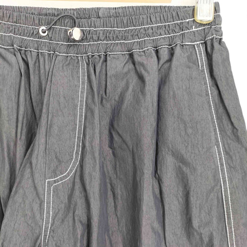 Studio 1till8 マルチポケット ワイドカーゴパンツ レディース