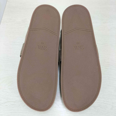 ザラ ZARA スウェード サンダル サボサンダル メンズ 40