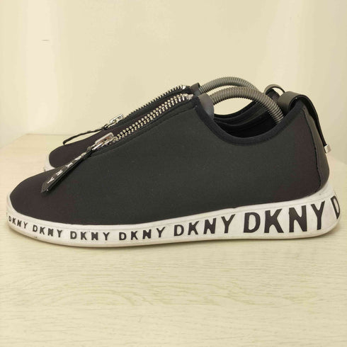 ダナキャランニューヨーク DKNY ジップデザイン ローカットスニーカー メンズ 40.5
