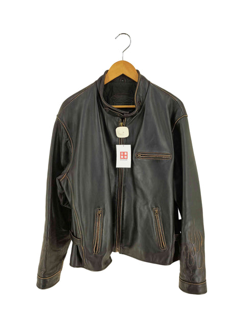 ウィンドアーマー Wind Armor cow leather レザージャケット メンズ 4L