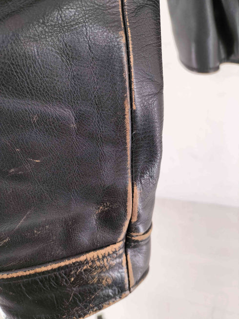 ウィンドアーマー Wind Armor cow leather レザージャケット メンズ 4L