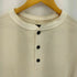 メゾンスペシャル MAISON SPECIAL Prime-Over Henry Neck Long Sleeve Waffle T-Shirt プライムオーバー ヘンリーネック ロングスリーブ ワッフルTシャツ メンズ 2