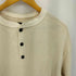 メゾンスペシャル MAISON SPECIAL Prime-Over Henry Neck Long Sleeve Waffle T-Shirt プライムオーバー ヘンリーネック ロングスリーブ ワッフルTシャツ メンズ 2