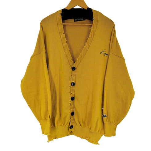 カッパ Kappa ダメージニットカーディガン メンズ