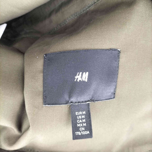 エイチアンドエム H&M 襟コーデュロイハンティングジャケット メンズ M