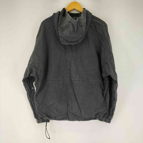 レイジブルー RAGEBLUE ブラックデニムアノラックパーカー メンズ