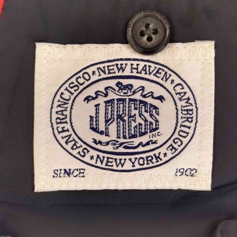 ジェイプレス J.PRESS 金釦 ダブルブレスト テーラードジャケット 紺ブレ メンズ