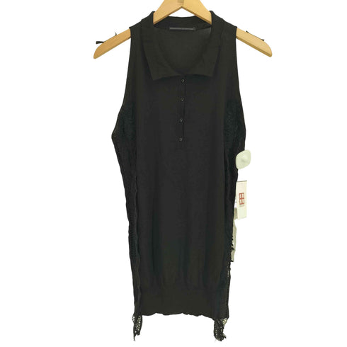 ermanno scervino イタリア製 レース ノースリーブブラウス レディース EUR:42