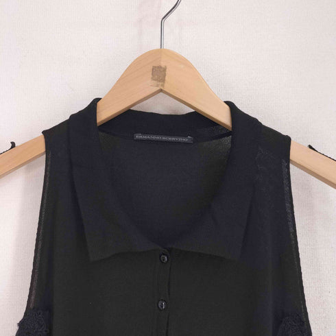 ermanno scervino イタリア製 レース ノースリーブブラウス レディース EUR:42