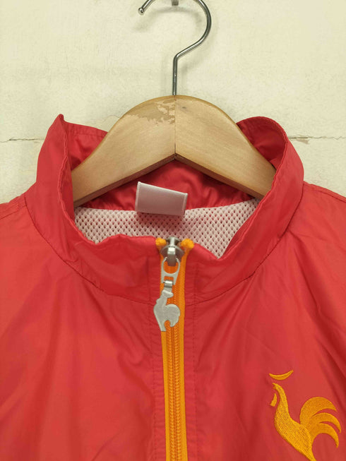 ルコック スポルティフ le coq sportif 00s- ロゴ刺繍ナイロンジャケット Y2K レディース M