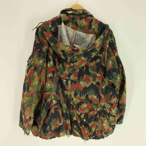 スウィーディシュアーミー SWEDISH ARMY 70S スイス軍 山岳部隊 M60 迷彩 アルペンカモ BSCジップ ミリタリージャケット マウンテンジャケット メンズ 56