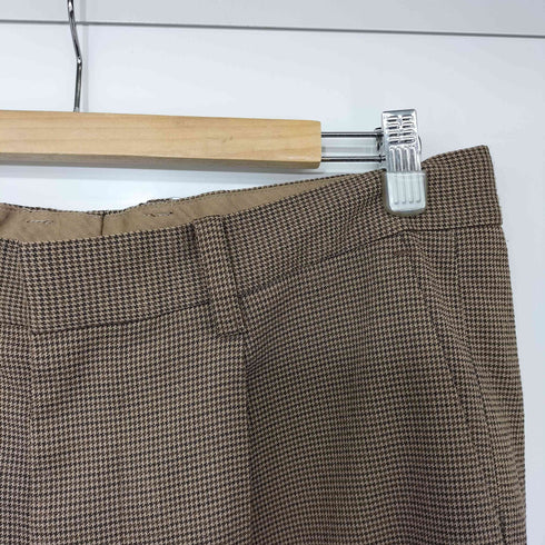 ジャーナルスタンダードレリューム JOURNAL STANDARD relume 22AW ガンクラブチェック RELAX ワイドスラックス 千鳥格子 メンズ JPN:L