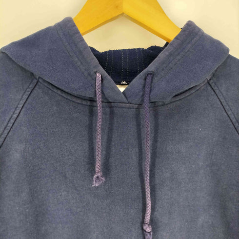 アディダス adidas 90S 万国旗タグ パフォーマンスロゴ 刺繍 切替 ラグランスリーブ プルオーバーパーカー メンズ import:L