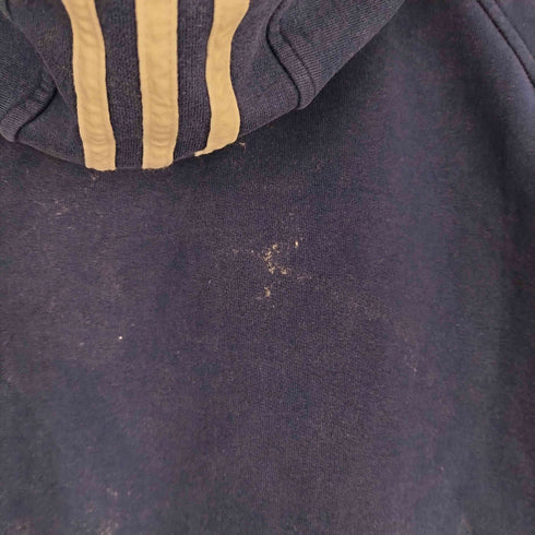 アディダス adidas 90S 万国旗タグ パフォーマンスロゴ 刺繍 切替 ラグランスリーブ プルオーバーパーカー メンズ import:L