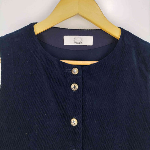 コットンハウスアヤ Cotton House Aya yesterday cross コーデュロイベスト レディース JPN:M