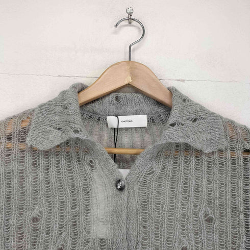オオトロ OHOTORO Feather Damage Cardigan レディース
