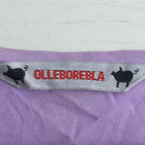 アルベロベロ OLLEBOREBLA オレボレブラ ブタさん コアラ アップリケ ビジュー装飾 ハート シアー切替カットソー レディース