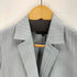 ランバン LANVIN ストライプテーラードジャケット レディース 38