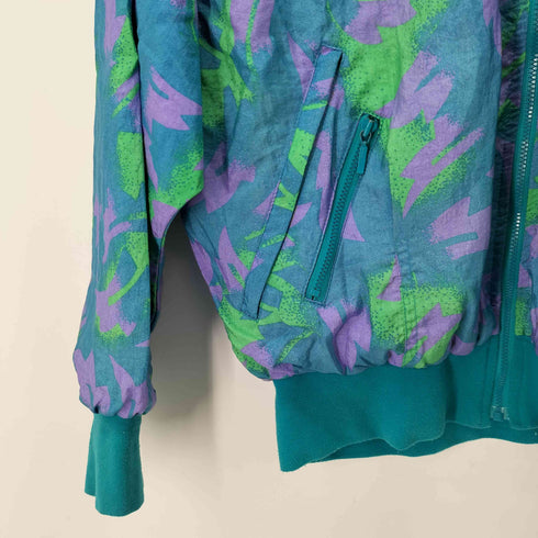 ナイキ NIKE 銀タグ 総柄 ブルゾン レディース import:S