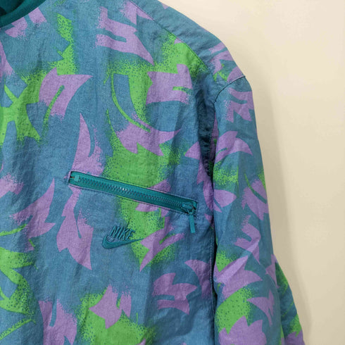 ナイキ NIKE 銀タグ 総柄 ブルゾン レディース import:S