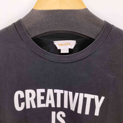 ディーゼル DIESEL プリントクルーネックTシャツ メンズ import:M