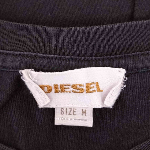 ディーゼル DIESEL プリントクルーネックTシャツ メンズ import:M