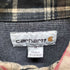 カーハート Carhartt ダブルフェイス ネルシャツ メンズ import:M