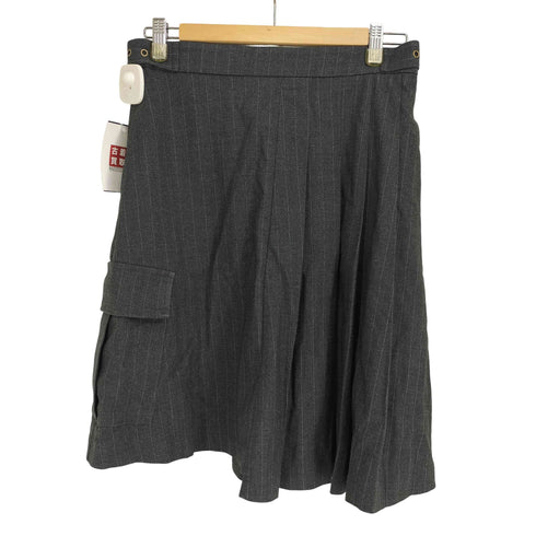 NOCAO PROJECT バックル ストライプ カーゴスカート レディース