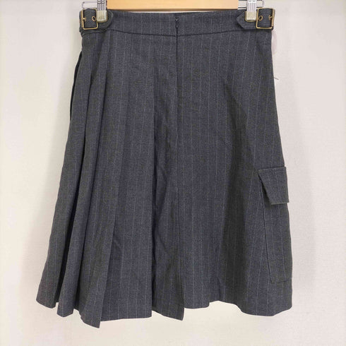 NOCAO PROJECT バックル ストライプ カーゴスカート レディース