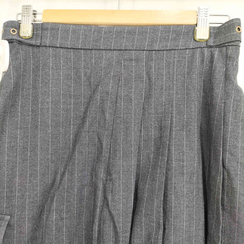 NOCAO PROJECT バックル ストライプ カーゴスカート レディース