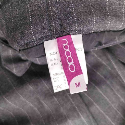 NOCAO PROJECT バックル ストライプ カーゴスカート レディース