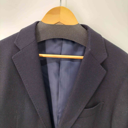 ケントイントラディション Kent IN TRADITION 銀ボタン 紺ブレ ウールテーラードジャケット メンズ
