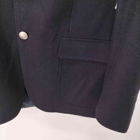 ケントイントラディション Kent IN TRADITION 銀ボタン 紺ブレ ウールテーラードジャケット メンズ