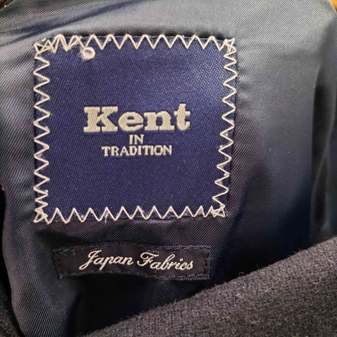 ケントイントラディション Kent IN TRADITION 銀ボタン 紺ブレ ウールテーラードジャケット メンズ