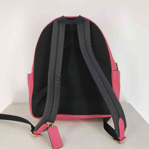 コーチ COACH ペブルドレザー バックパック Tangerine Pebbled Leather Coat Backpack レディース