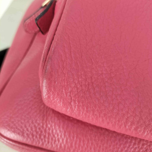 コーチ COACH ペブルドレザー バックパック Tangerine Pebbled Leather Coat Backpack レディース