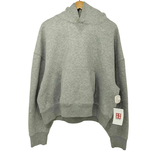 前V 短丈 ボックスフィット プルオーバーパーカー メンズ