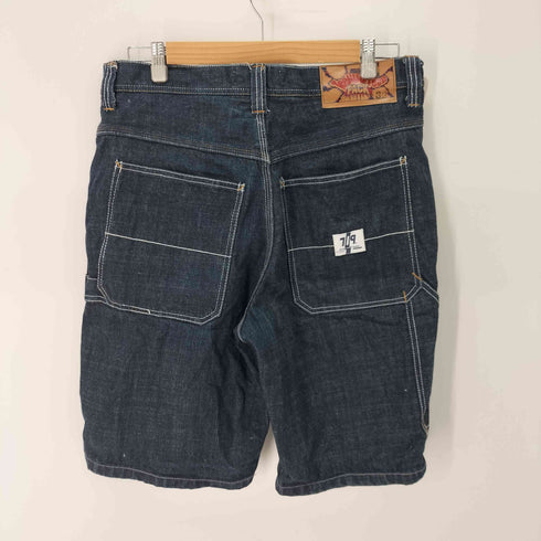 TeeNINETEEN デニム ペインター ショーツ メンズ W32