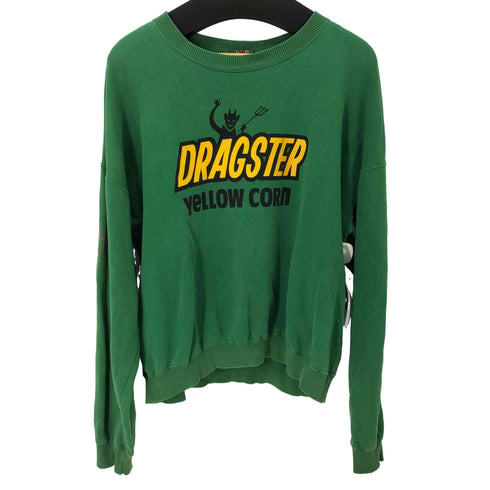 BRP / BLACK RUNNING PROJECT DRAGSTER YELLOW CORN スウェット メンズ