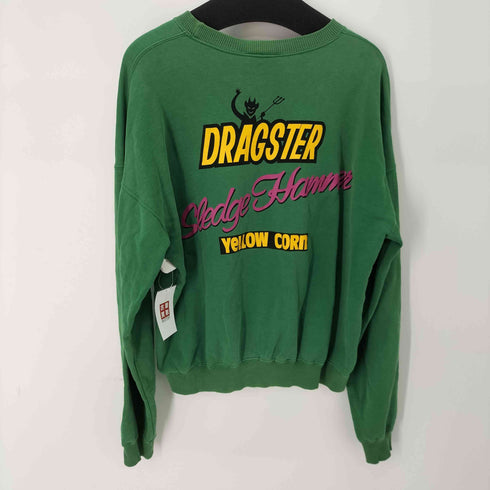 BRP / BLACK RUNNING PROJECT DRAGSTER YELLOW CORN スウェット メンズ