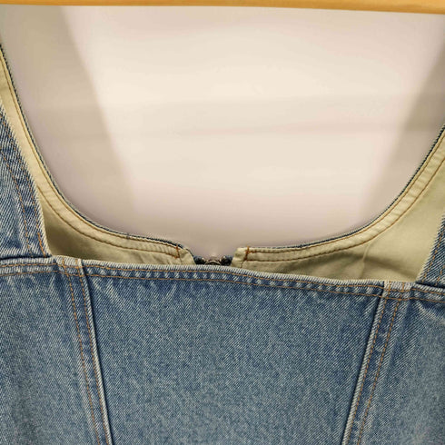 メゾンスペシャル MAISON SPECIAL Studs Denim Bustier レディース FREE