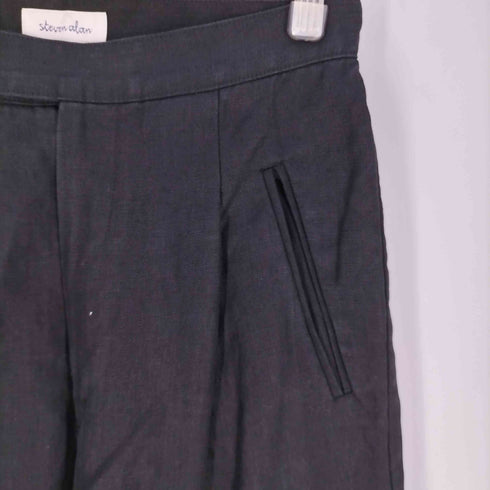 スティーブンアラン Steven Alan 1タック リネン テーパードパンツ メンズ JPN:M