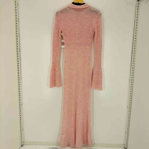 メゾンスペシャル MAISON SPECIAL Sheer Knit Polo Shirt Maxidresses レディース JPN:38